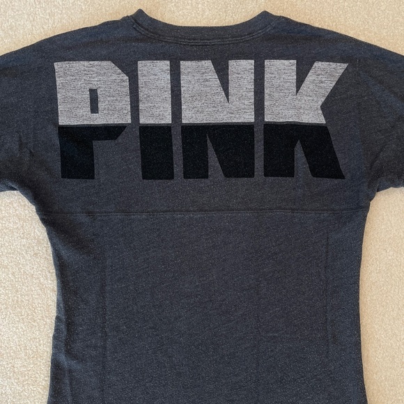 PINK Oversized Sweatshirt Top - Picture 2 of 6